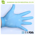Nitrile gloves without chemical residue